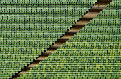 Diagonal-Path-Munich-Olympiastadion