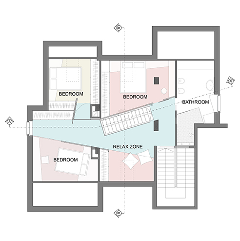 010 | Mansard renovation Nichelino * Architecture = OfficineMultiplo